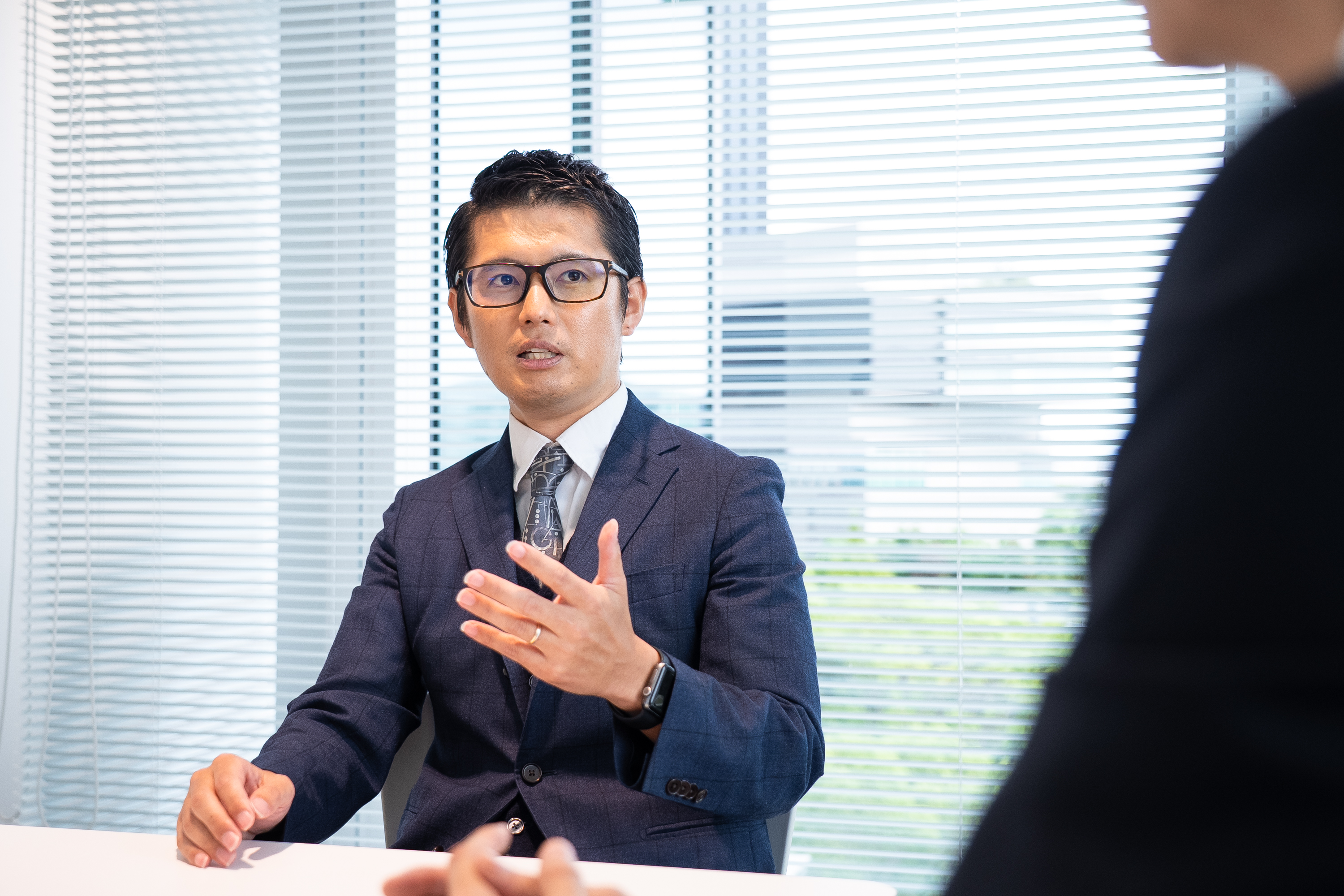 研修の成果についてのインタビュー